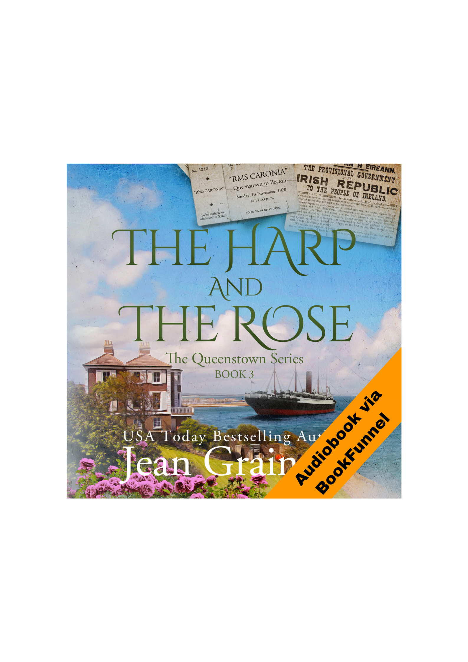 The Harp and the Rose Audiobook - The Queenstown Series - Book 3
